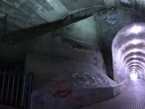 Tunnel oder Bunkeranlage aus der NS-Zeit in Berlin